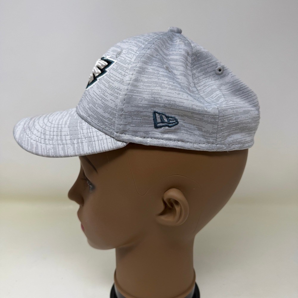 Philadelphia Eagles New Era 39THIRTY Hat Gray Stretch Fit NFL Football Youth - Picture 3 of 10